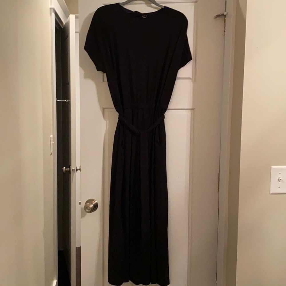 Loft black jumpsuit size L